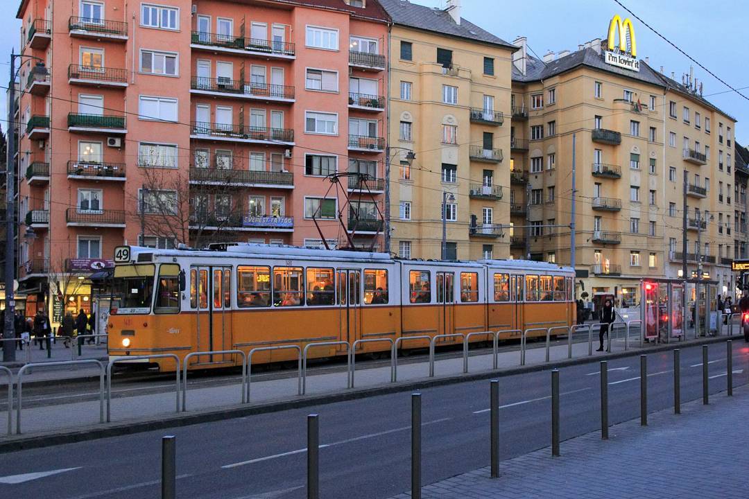 #ujbuda #budapest #kotottpalya #bkk #villamos
