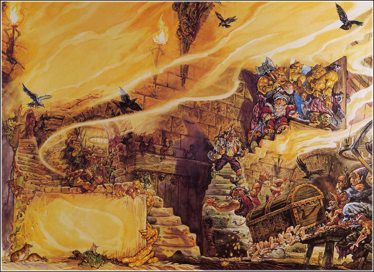 Terry Pratchett: A mágia színe (Korongvilág I.)